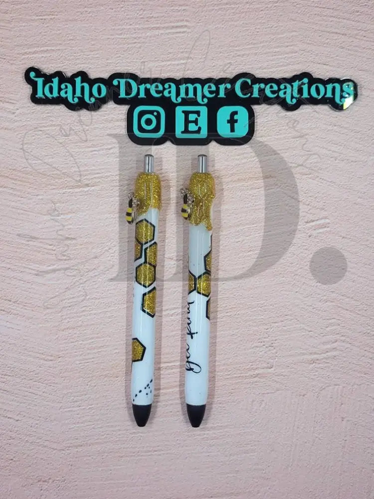 Bee Resin Pens