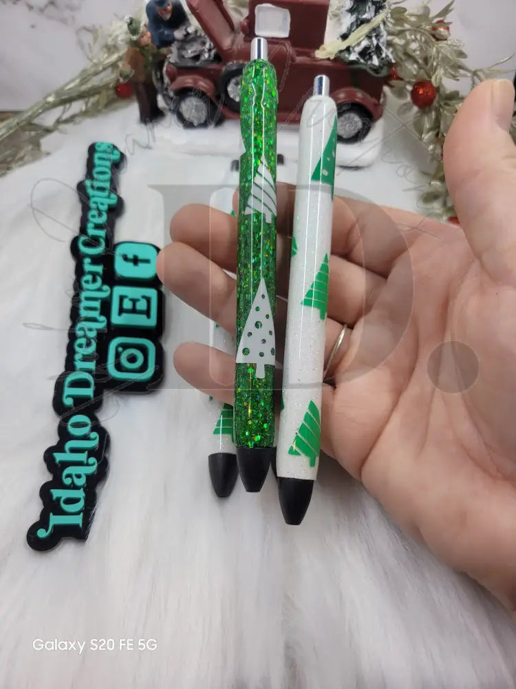 Christmas Resin Pens 2.0 Trees