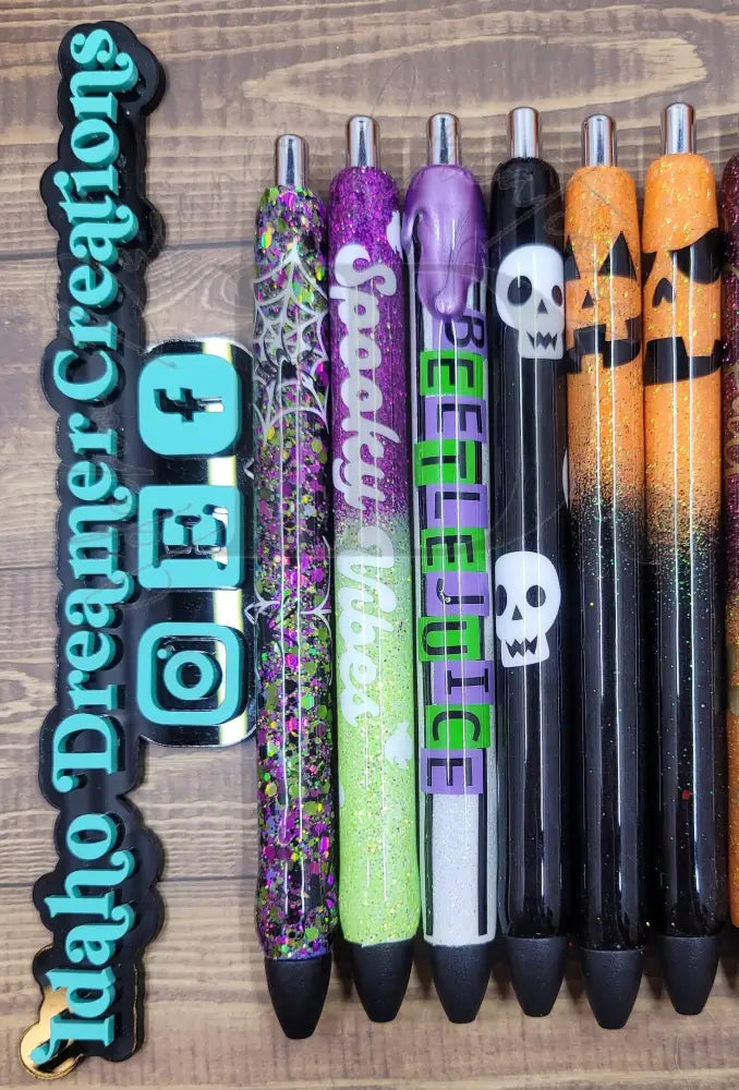 Halloween Resin Pens