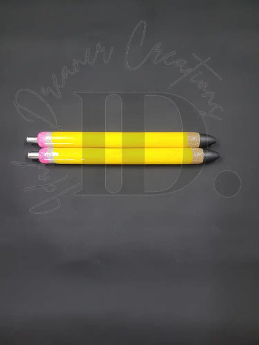 Pencil Pens Resin