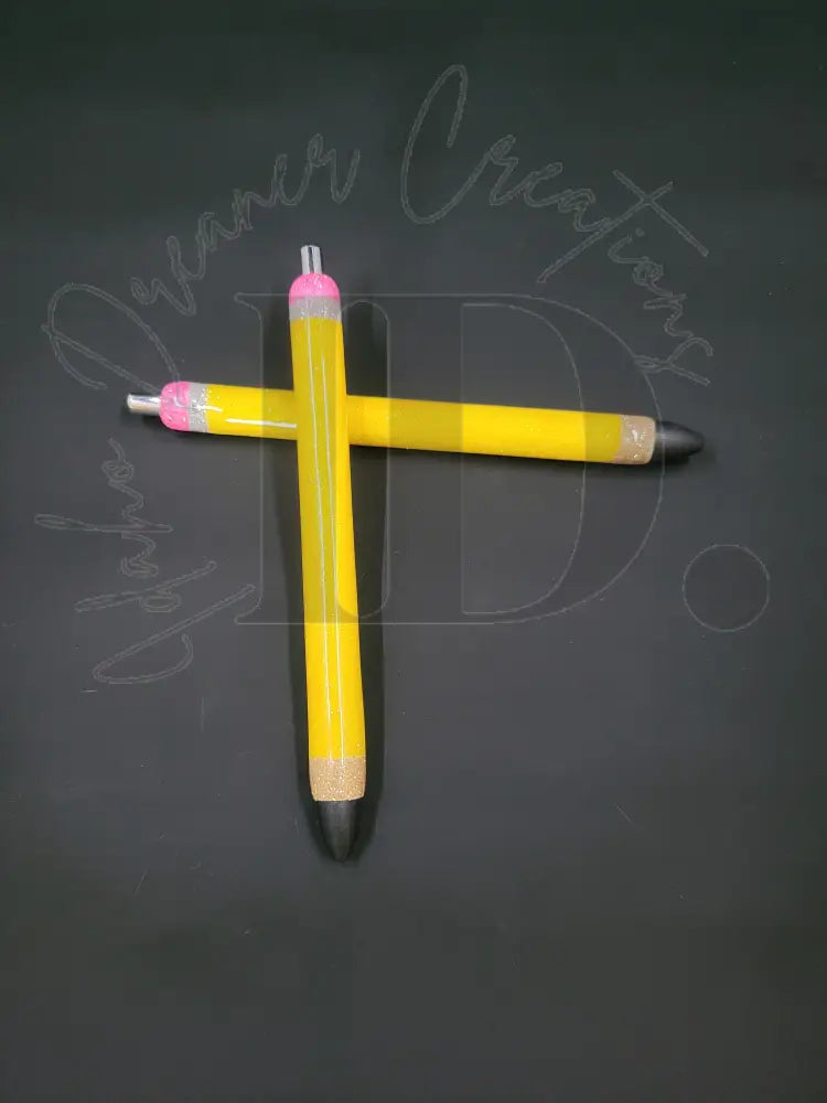 Pencil Pens Resin